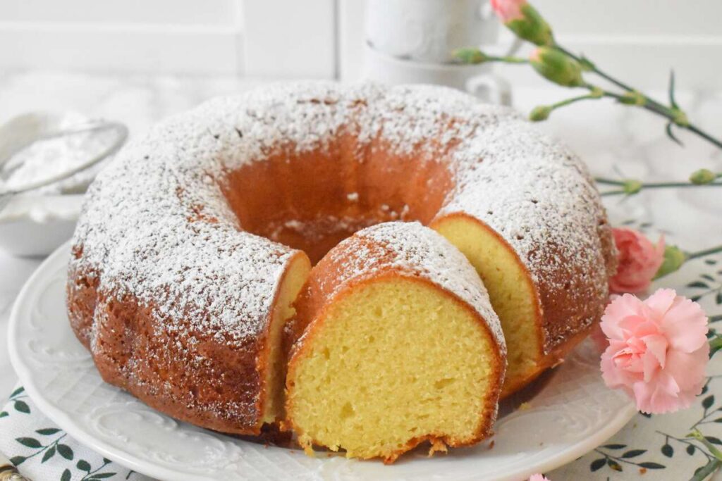 Waniliowa babka wielkanocna