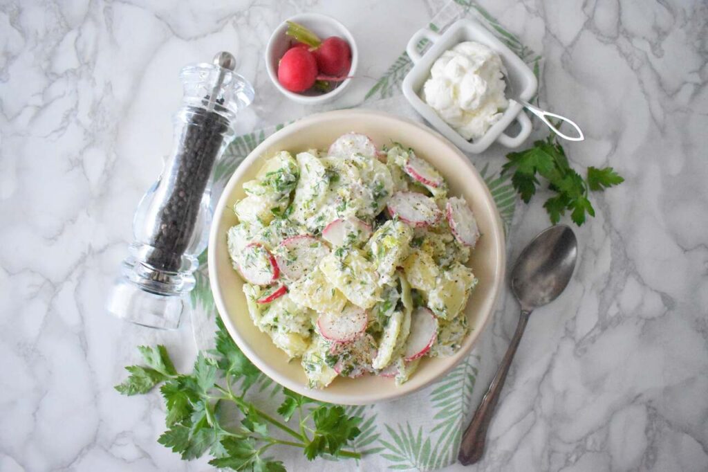 Jak przygotowac salatke ziemniaczana