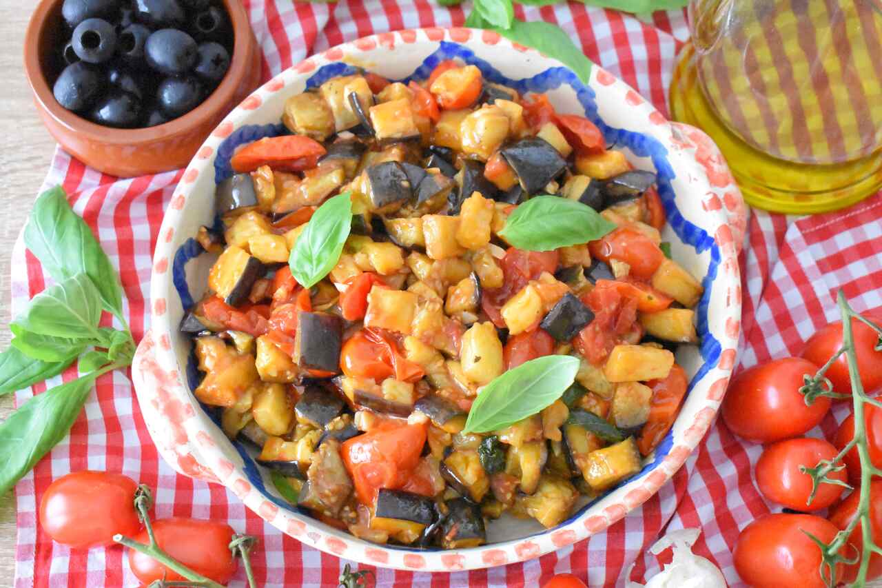 Przepis na wloski baklazan z pomidorami