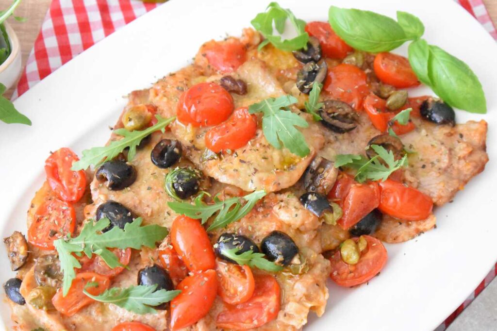 Wloska cielecina po srodziemnomorsku