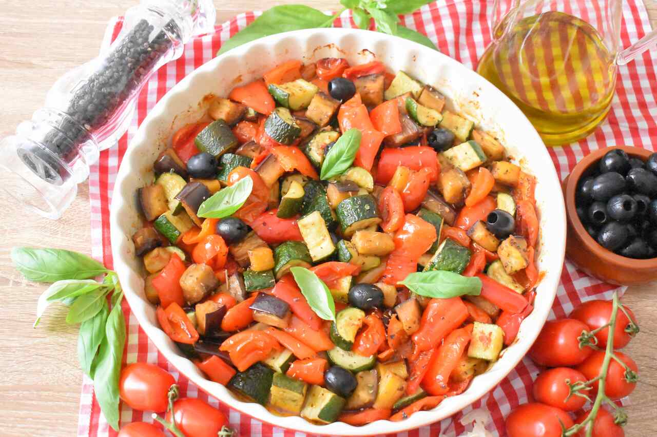 Przepis na pieczone warzywa w wersji letniej