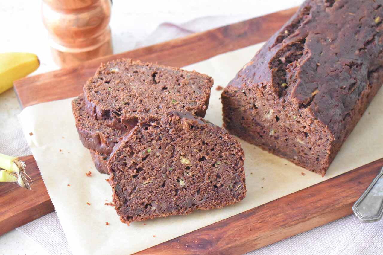 Przepis na chlebek bananowy z cukinia