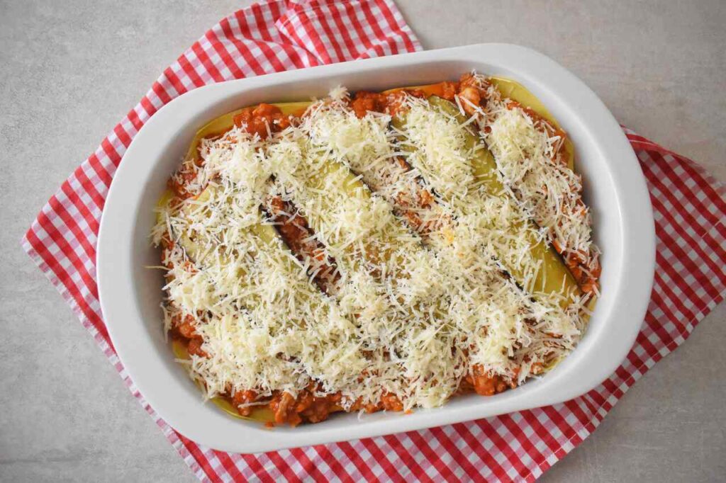 Wloski przepis na lasagne z baklazanem