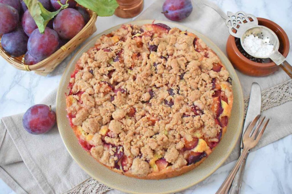 Przepis na ciasto ze sliwkami