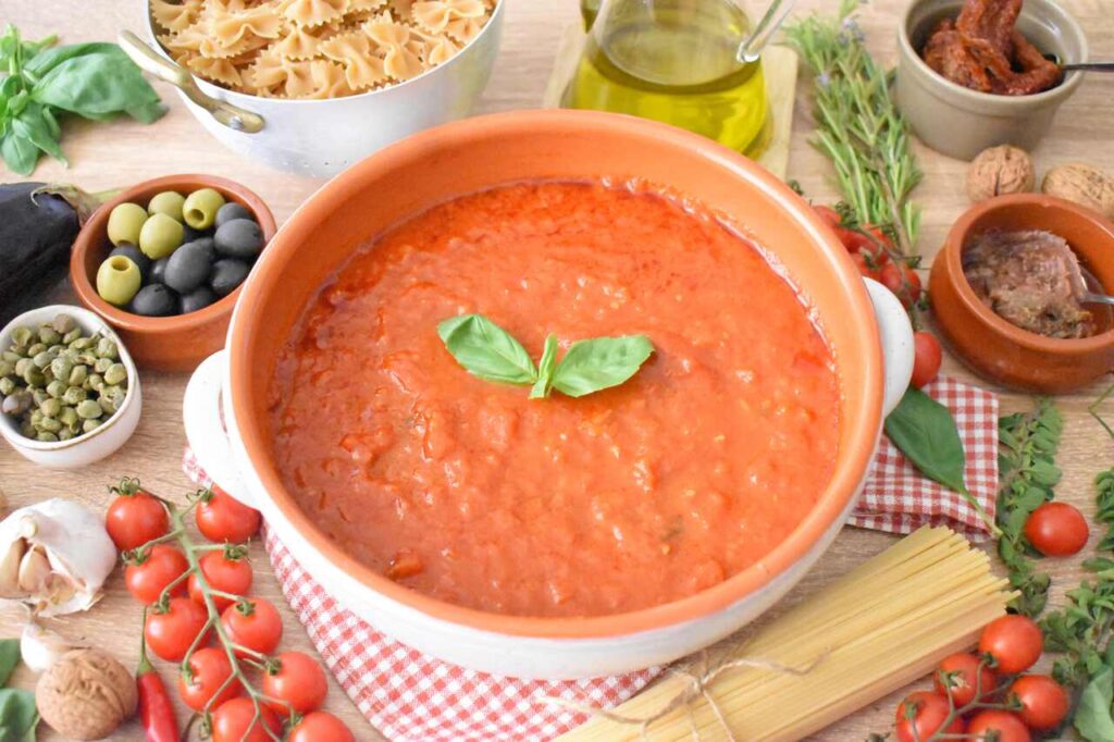 Przepis na wloski sos pomidorowy