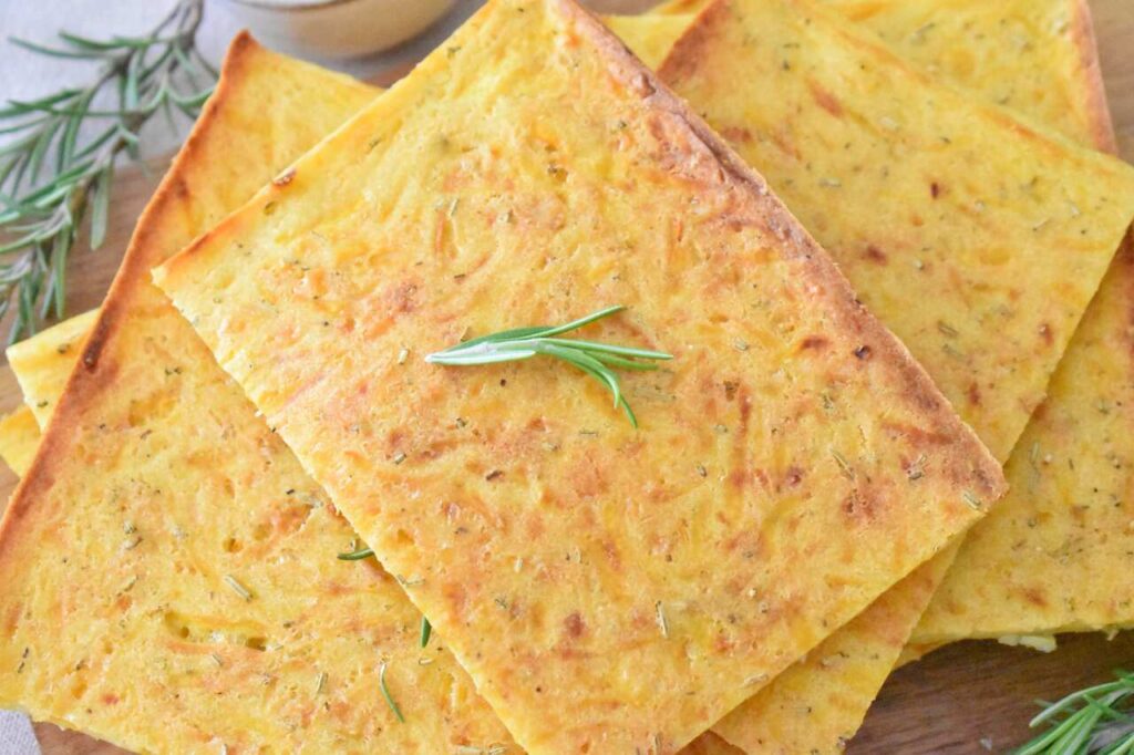 Pieczony placek dyniowy schiacciata