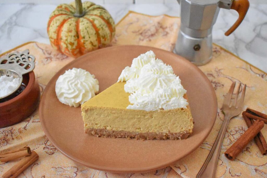 Pieczony sernik dyniowy