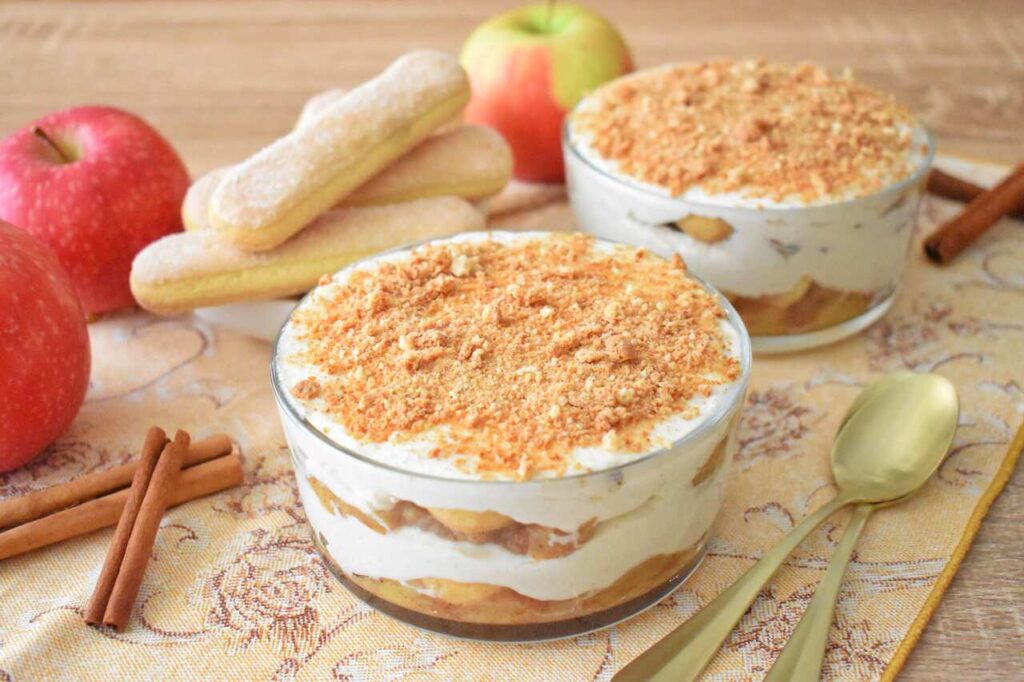 Przepis na tiramisu z jablkami apple pie