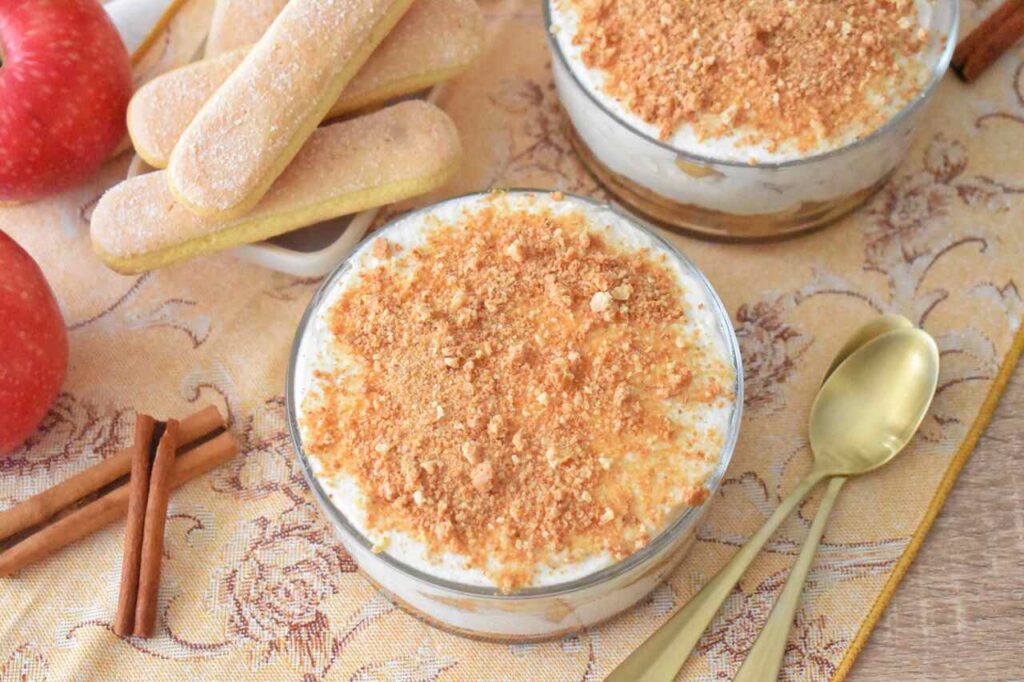 Przepis na tiramisu z jablkami