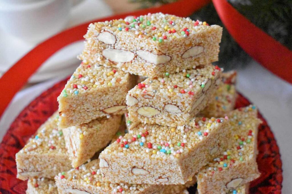 Przepis na wloskie sezamki migdalowe