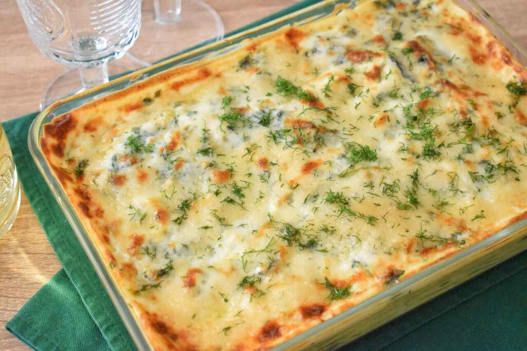 Przepis na wloska lasagne z porami