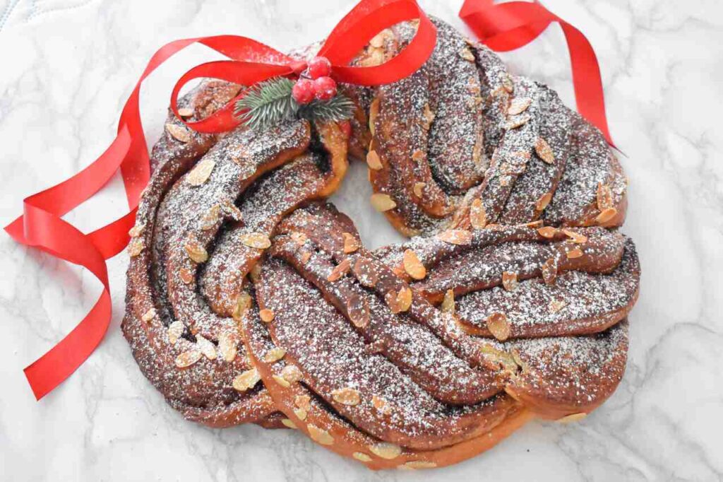 Przepis na wieniec na slodko