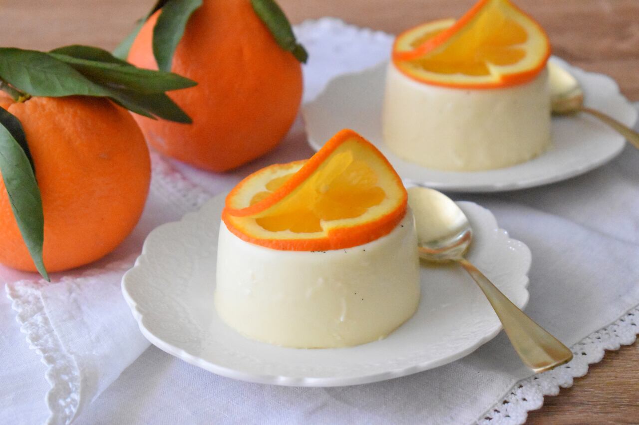 Przepis na pomaranczowa panna cotta