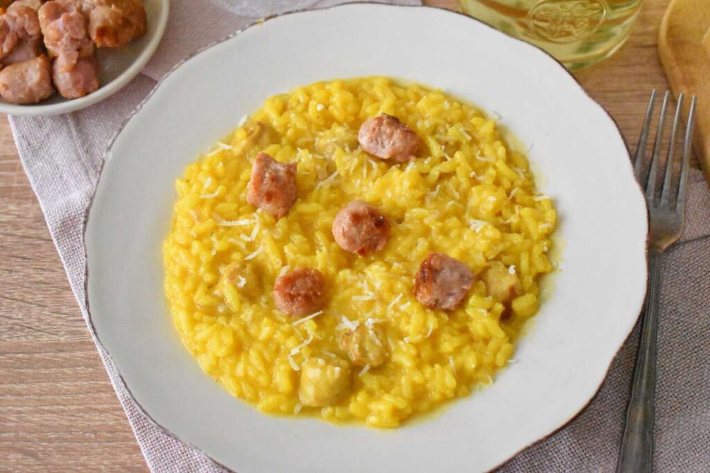 Wloskie danie risotto krok po kroku