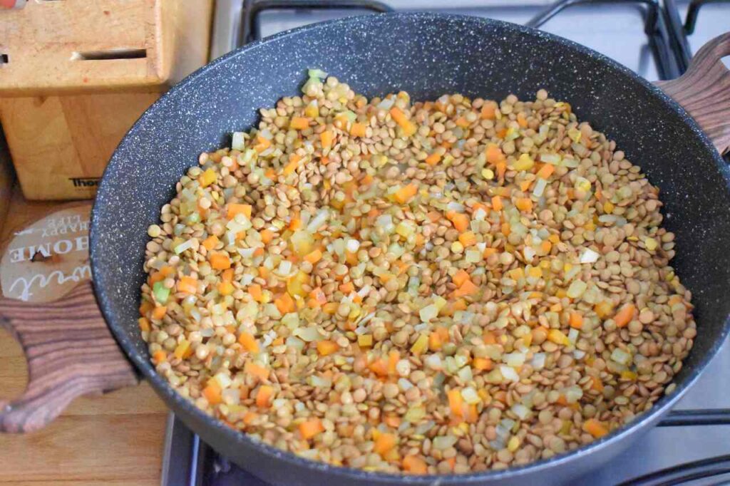 Sos pomidorowy z soczewica