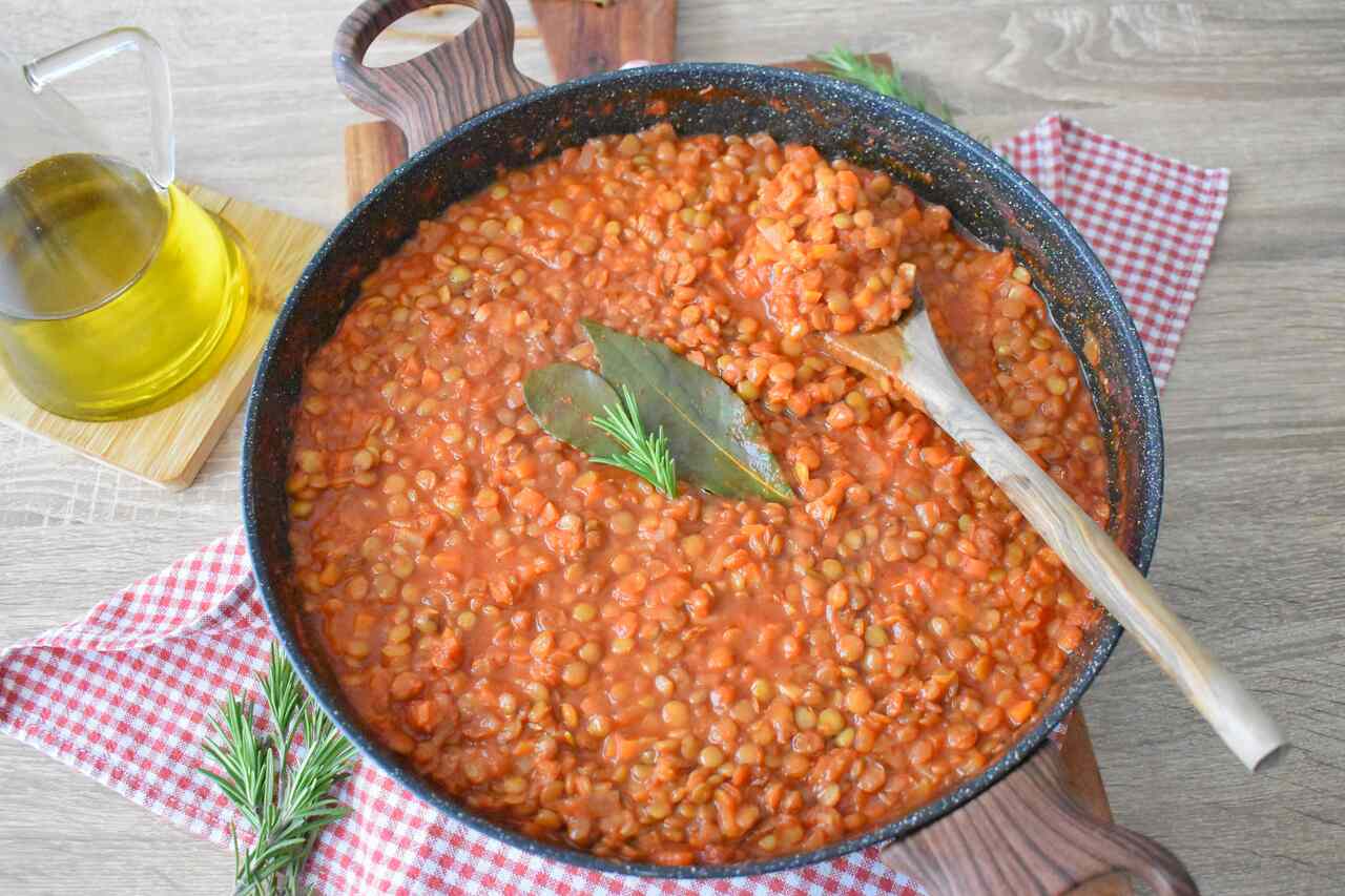 Przepis na wloskie ragù z soczewica