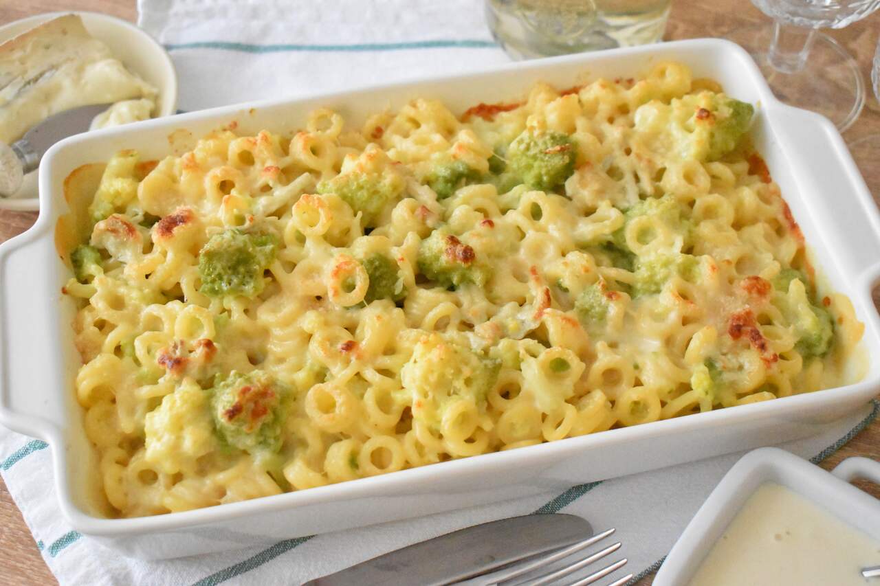 Wloska zapiekanka z makaronem