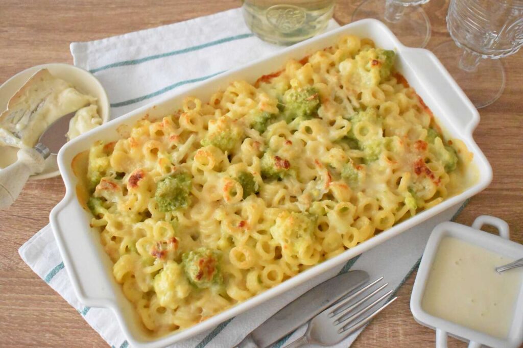 Przepis na zapiekanke z makaronem i gorgonzola