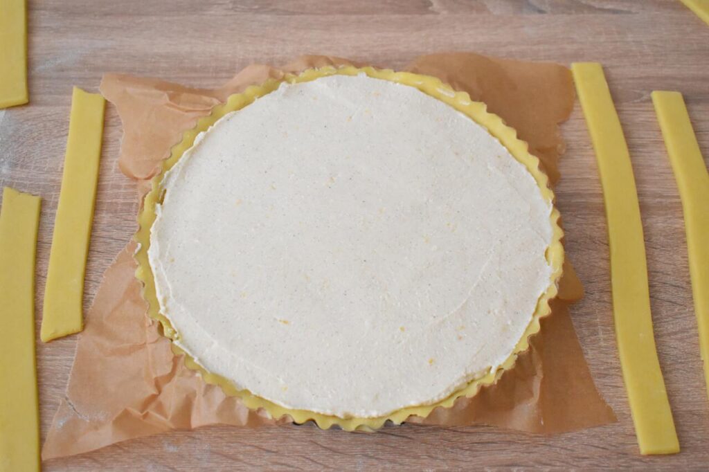 Tarta z kremem z ricotty