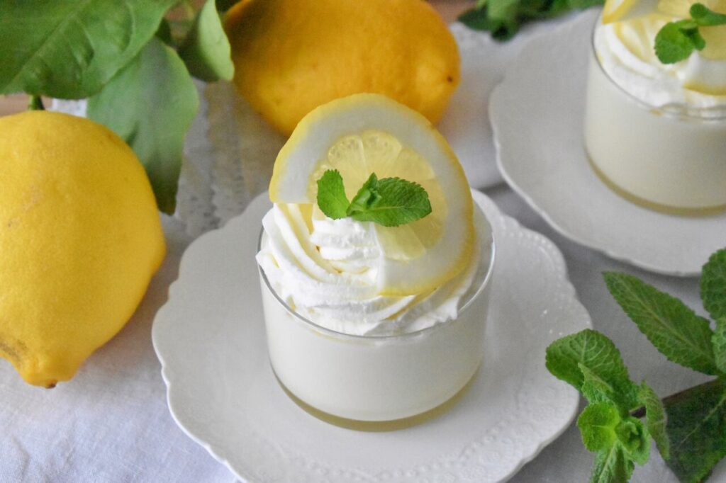 Wloski deser z limoncello