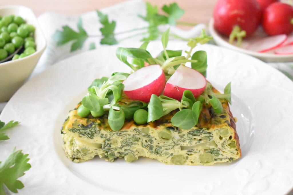 Lekka warzywna frittata 