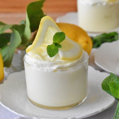 Wloskie cytrynowe tiramisu z limoncello