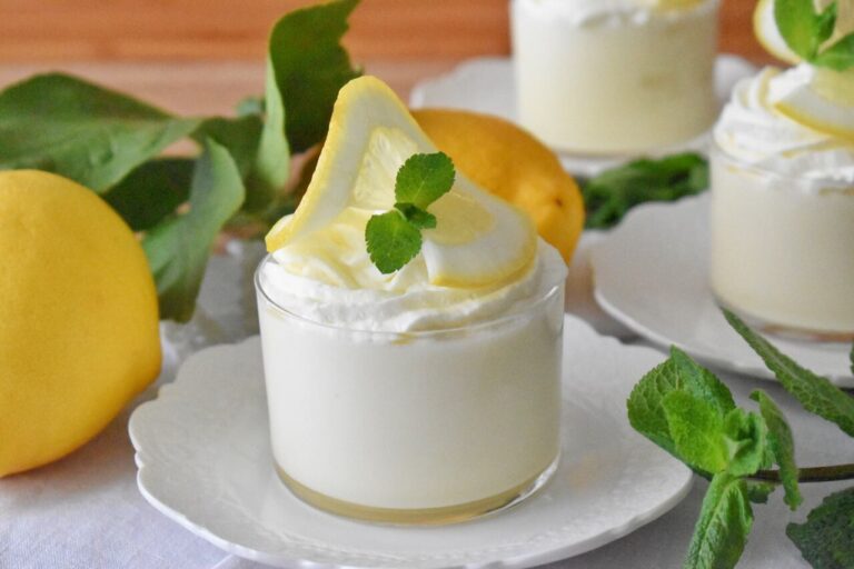Wloskie cytrynowe tiramisu z limoncello