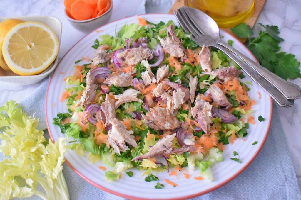 Salatka z selerem i marchewka