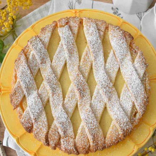 Tarta wielkanocna w kratke