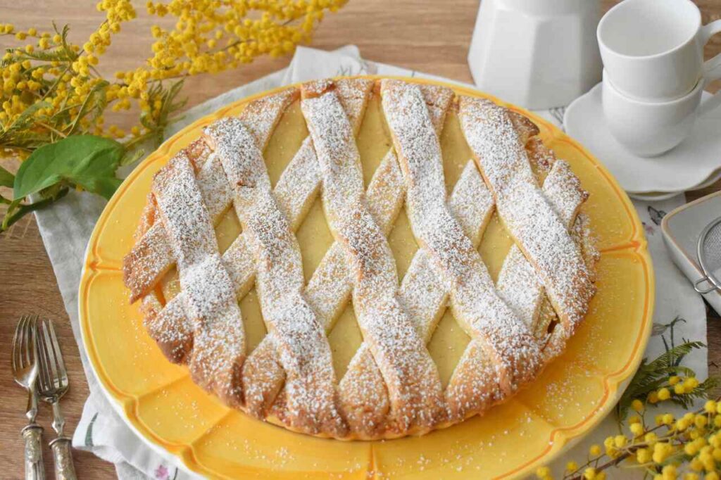 Krucha wielkanocna tarta sernikowa