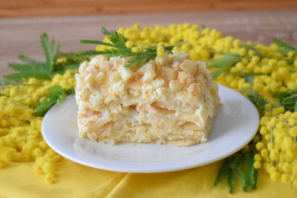 Tiramisu ananasowe z kremem