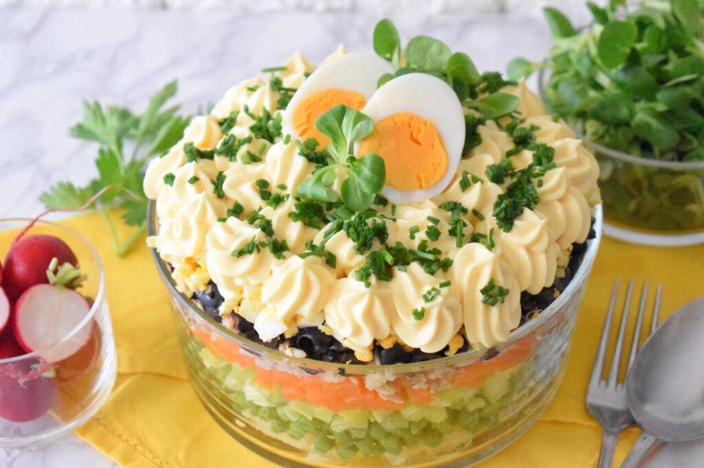 Przepis na salatke na wielkanoc