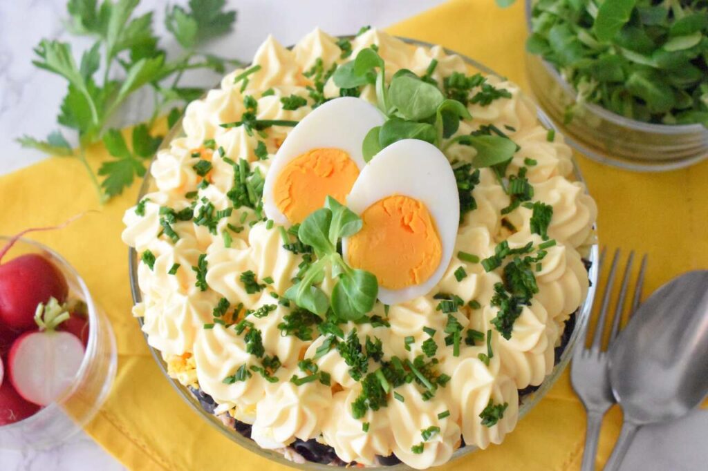 Salatka wielkanocna z tunczykiem