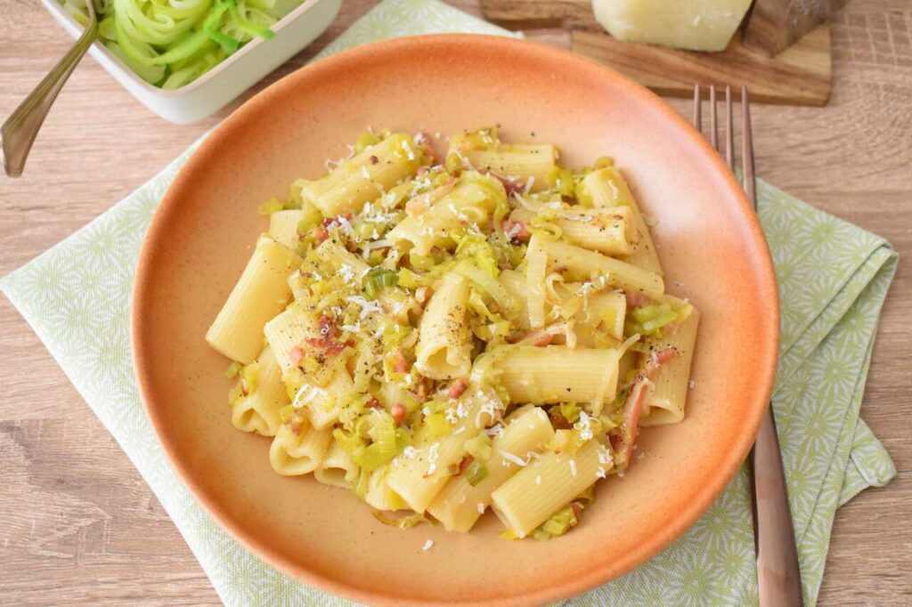 Makaron z 30 minut z porami