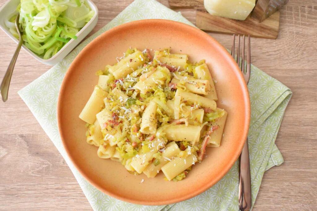 Jak przygotowac makaron z porami