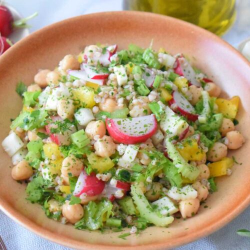 Przepis na salatke z kasza gryczana