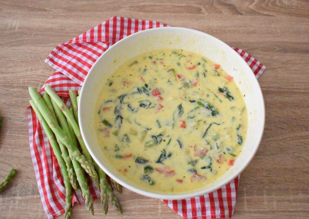 Fit frittata z warzywami