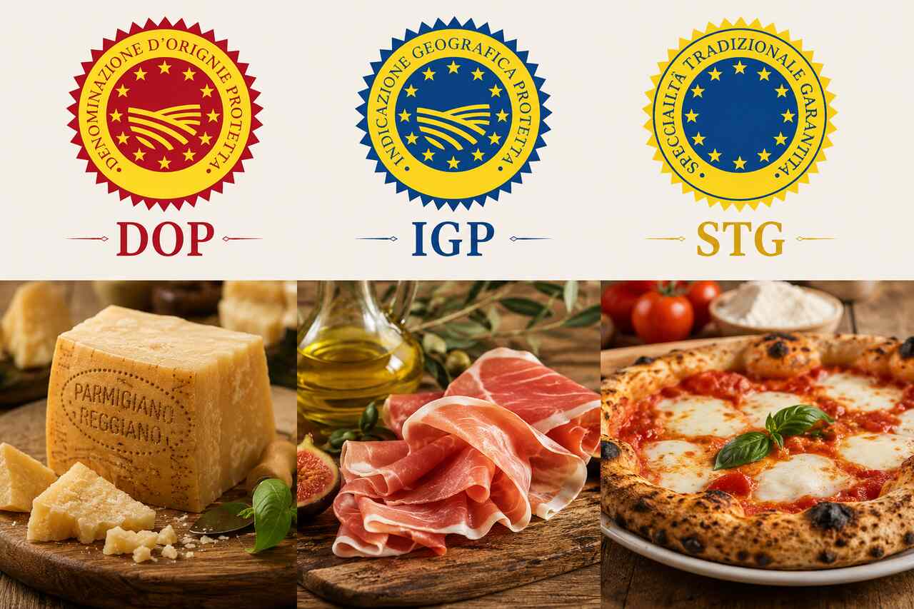 Wloskie certyfikaty dop igp stg
