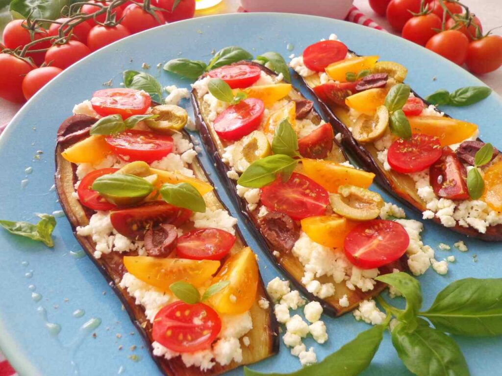 Baklazany po grecku z feta