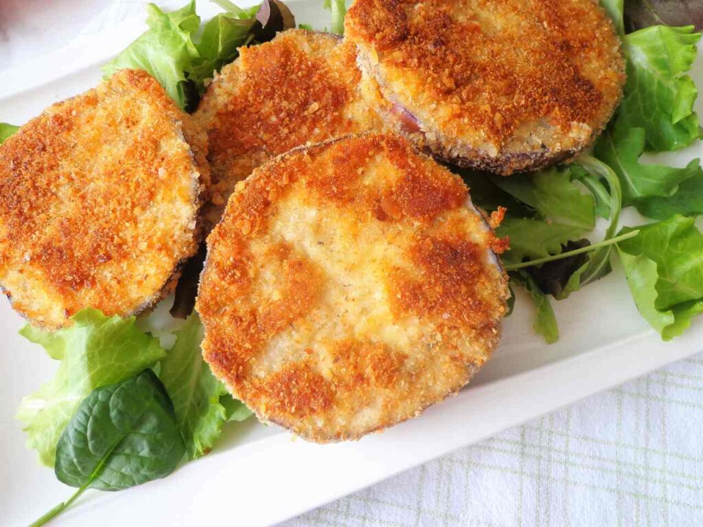 Warzywne kotleciki z baklazanem