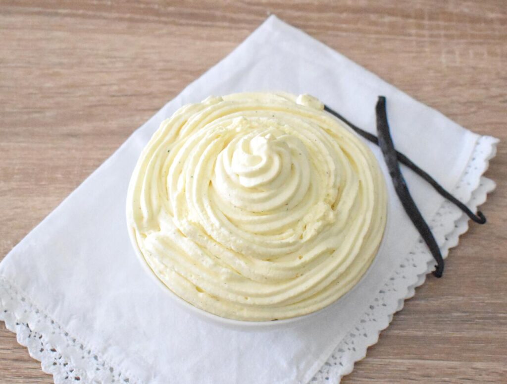 Krem chantilly z wanilia