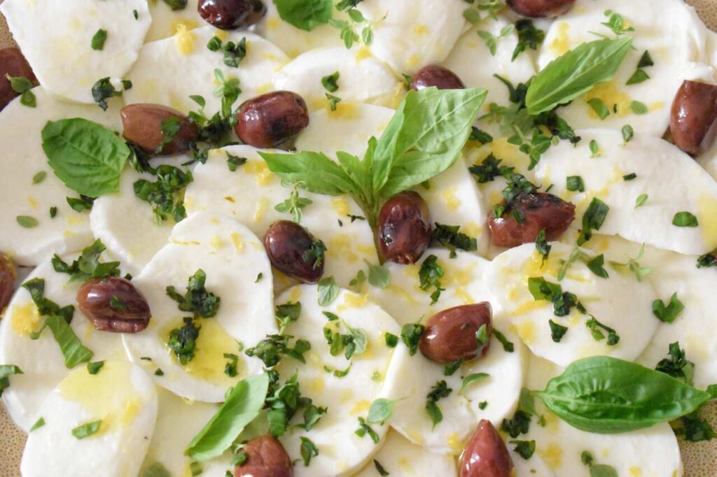 Jak przygotowac marynowana mozzarelle