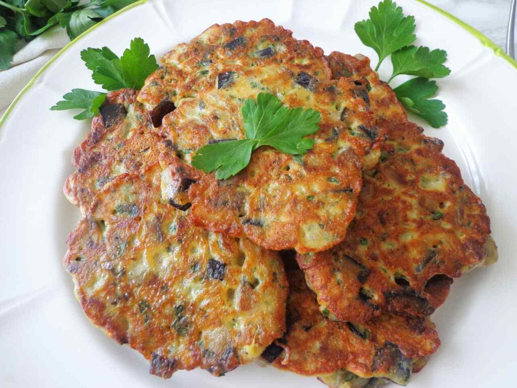Wytrawne placki z baklazanem