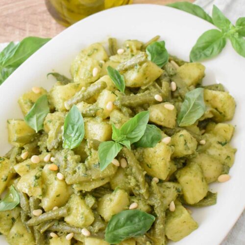 Przepis na salatke ziemniaczana z pesto