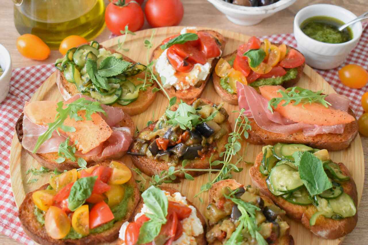 Przepis na wloska bruschetta