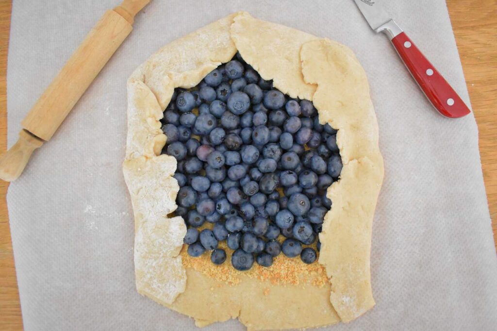 Jak skladac tarte galette