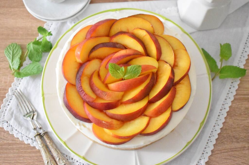 Sernik bez pieczenia z ricotta