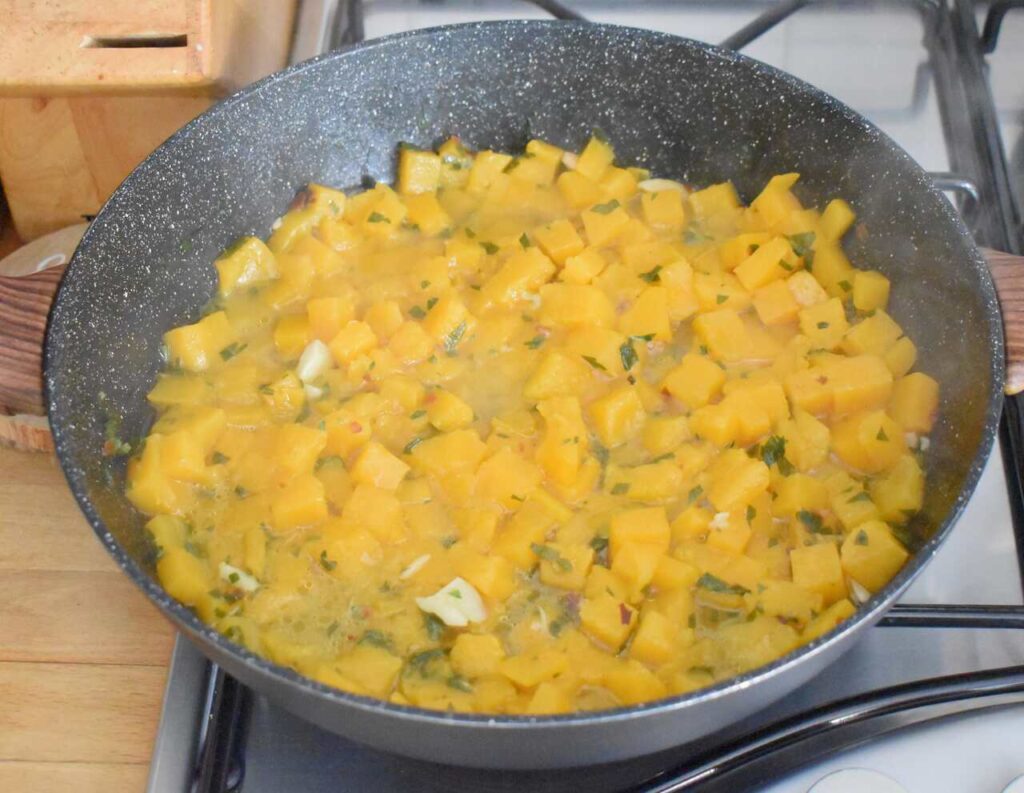 Przepis na pasta alla zucca