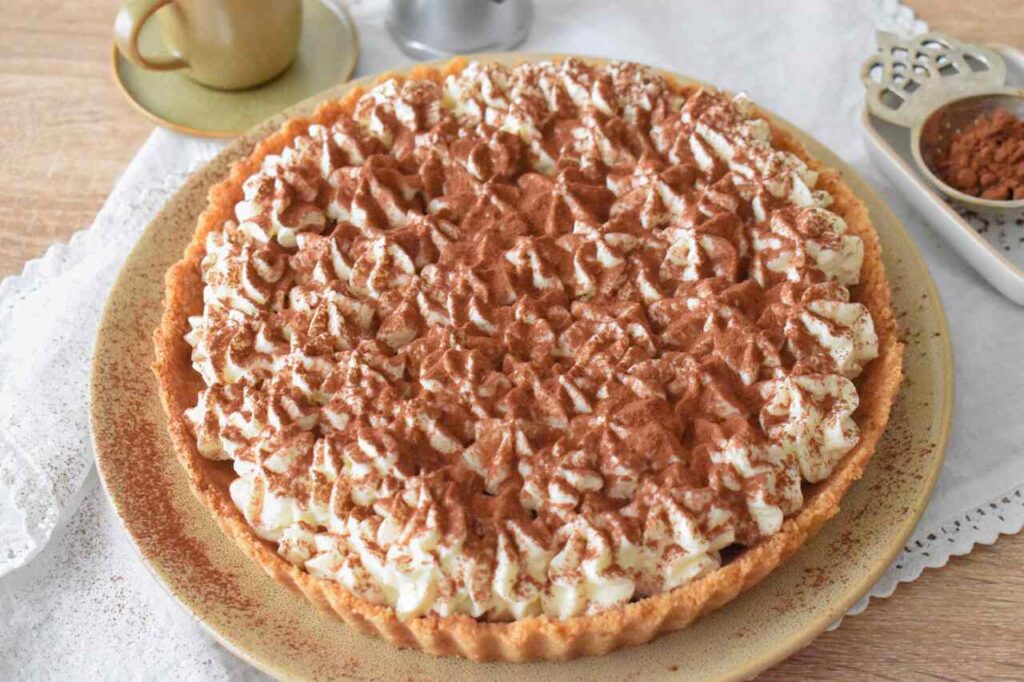 Prosty przepis na tarte tiramisu