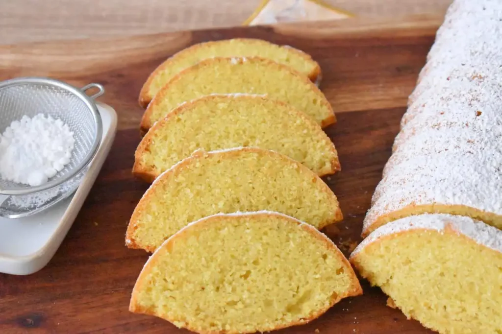 Przepis na migdalowe ciasto Amor polenta